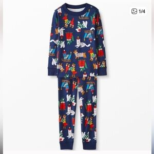 Hanna Andersson Christmas Pups Pajama Set